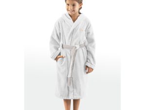 Μπουρνούζι Με Κουκούλα Guy Laroche Kiddies White