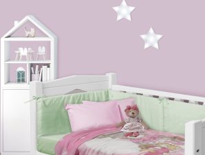 Κουβέρτα Βρεφική 6608 Velour Pink Das Home