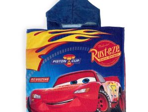 Πόντσο Θαλάσσης Quick Dry Disney Home Cars 23 Blue DimCol