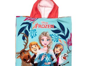 Πόντσο Θαλάσσης Quick Dry Disney Home Frozen 27 Sky Blue DimCol