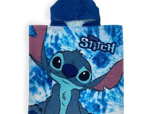 Πόντσο Θαλάσσης Quick Dry Disney Home Lilo & Stitch 35 Sky Blue DimCol