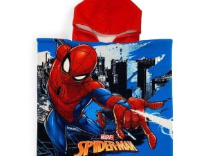 Πόντσο Θαλάσσης Quick Dry Marvel Spider-Man 17 Sky Blue DimCol