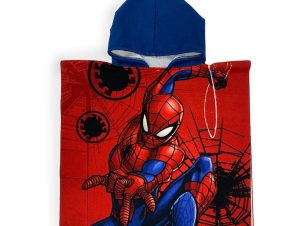 Πόντσο Θαλάσσης Quick Dry Marvel Spider-Man 25 Red DimCol