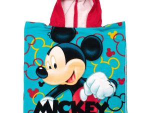 Πόντσο Θαλάσσης Quick Dry Disney Home Mickey 05 Sky Blue DimCol