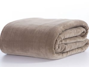 Κουβέρτα Fleece Μονή 160X220 Nef Nef Cosy Beige (160×220)