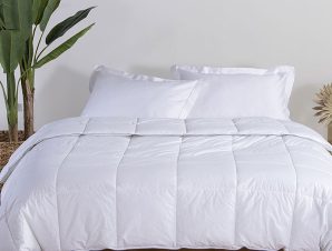 Πάπλωμα Λευκό King Size 240X260 Nef Nef Microfiber White (240×260)