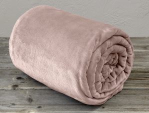 Κουβέρτα Fleece Μονή 150X220 Kocoon Meleg Light Pink (150×220)