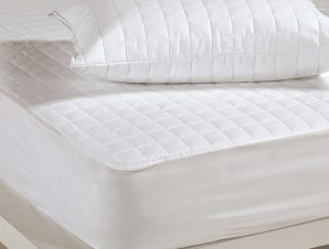 Καπιτονέ Επίστρωμα Διπλό 140×200+30 Nef Nef White Linen (140×200+30)