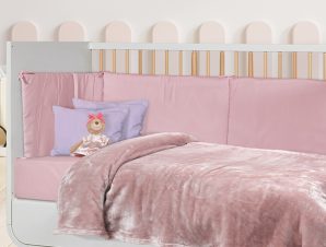 Κουβέρτα Fleece Αγκαλιάς (80×110) Das Home Velour 1346 Pink