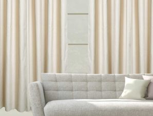 Κουρτίνα (140×270) Με Τρουκς Das Home 2257 Beige