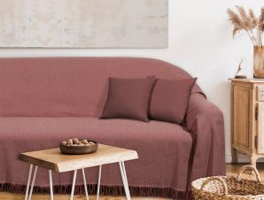 Ριχτάρι Διθέσιου Καναπέ (180×250) Das Home Throws 0241 Τerracotta